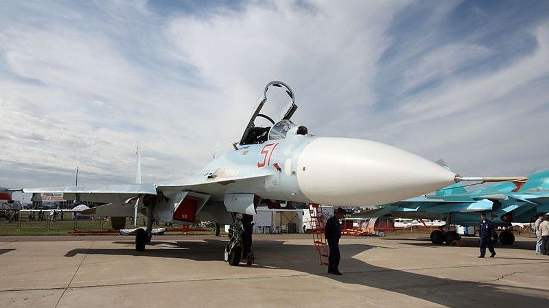 W rosyjskiej bazie lotniczej na Białorusi będą stacjonowały, m.in. samoloty Su-27SM3 – fot. wikimedia