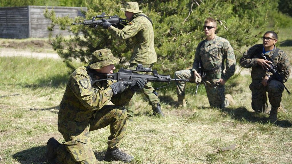 Dodatkowe środki na obronę na Litwie mają zostać przeznaczone między innymi na zwiększenie intensywności szkolenia wojsk. Fot. SSgt L.Ambroževičiūtė/MON Litwy.
