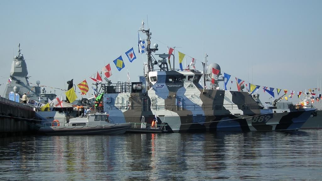 Kuter przeciwdywersyjny Floty Bałtyckiej fot. A. Nitka