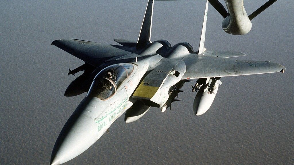 F-15C Królewskich Saudyjskich Sił Powietrznych / fot. Tech. Sgt. H. H. Deffner, DoD