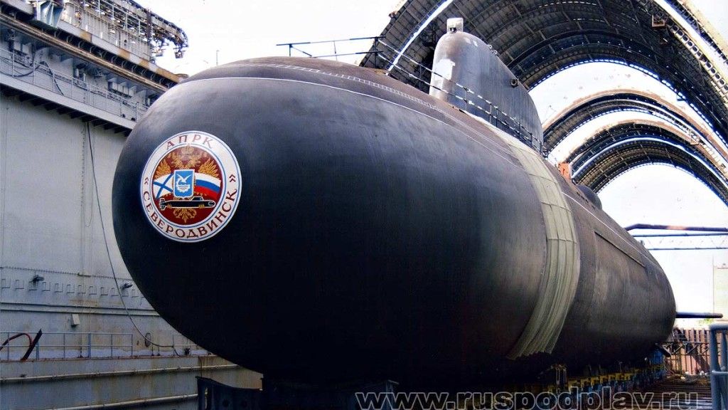 Okręt podwodny „Siewierodwińsk” może nie zostać wprowadzony w tym roku – fot. www.ruspodplav.ru