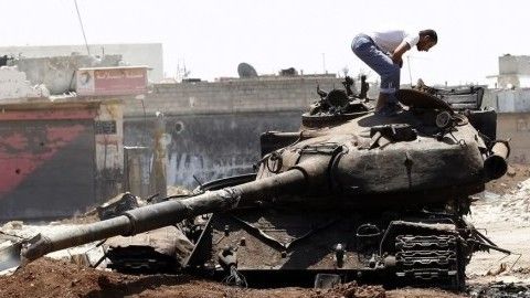 Konflikt w Syrii wkracza w swoją decydującą fazę? - fot. AFP