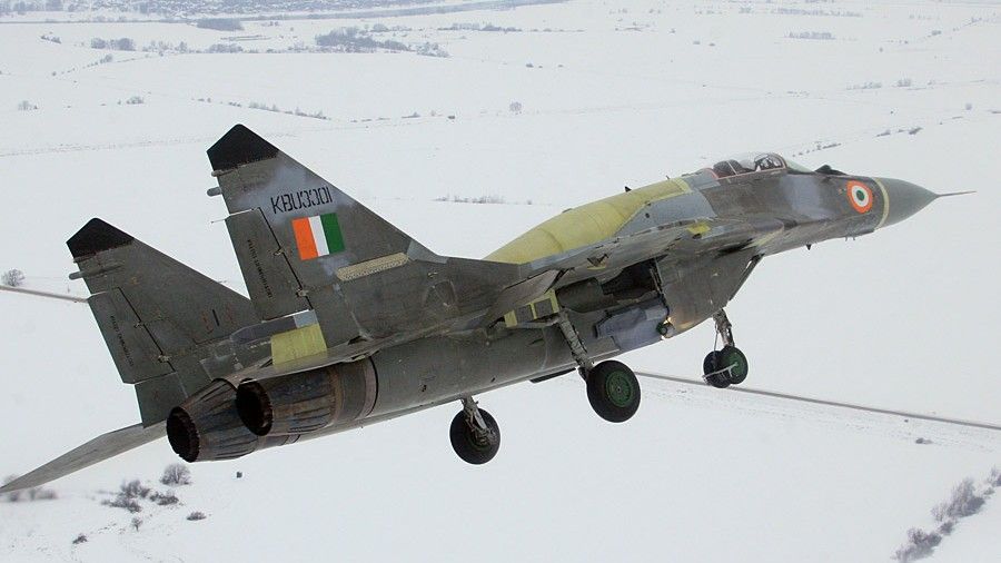 Jeden z hinduskich MiGów-29 - fot. MiG