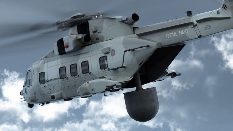 Przyśpieszono plany wprowadzenia śmigłowca AEW Crowsnest – fot. Royal Navy