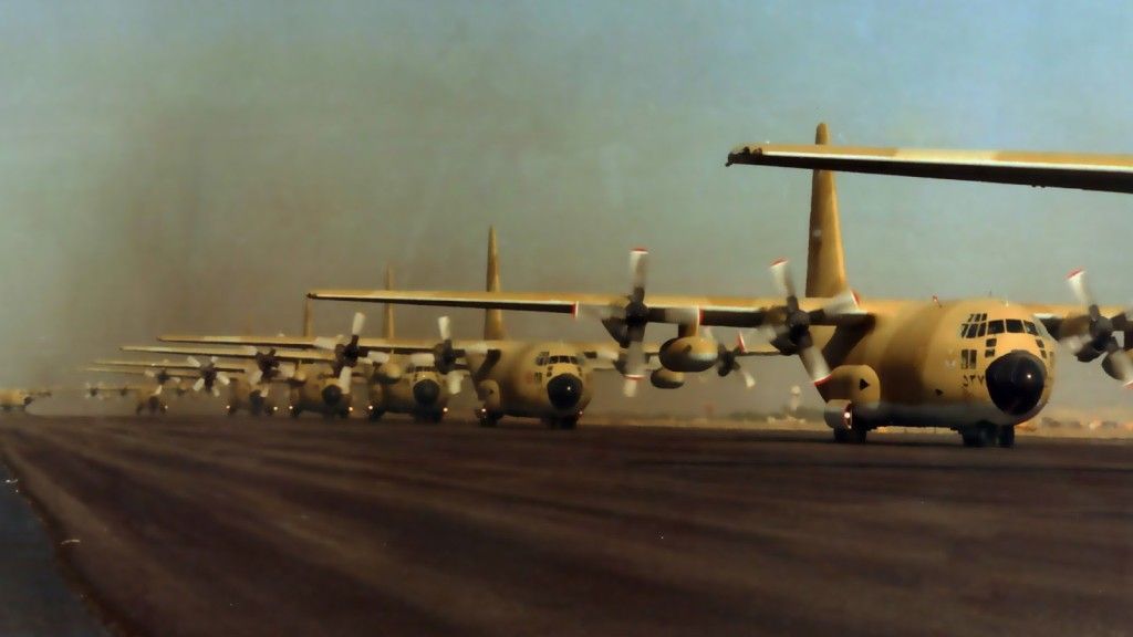 Iran opanował technologię remontów samolotów C-130– fot. globalmilitaryreview.blogspot.com