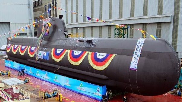 W Korei Południowej zwodowano piąty okręt podwodny typu 214 – fot. Korean Ministry of National Defense