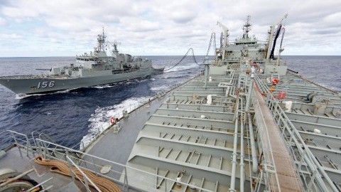 Marynarka Wojenna Australii dołączy do amerykańskich prac nad paliwami alternatywnymi, co ma związek ze współpracą wojskową na morzach i oceanach świata - fot. Ministerstwo Obrony Australii