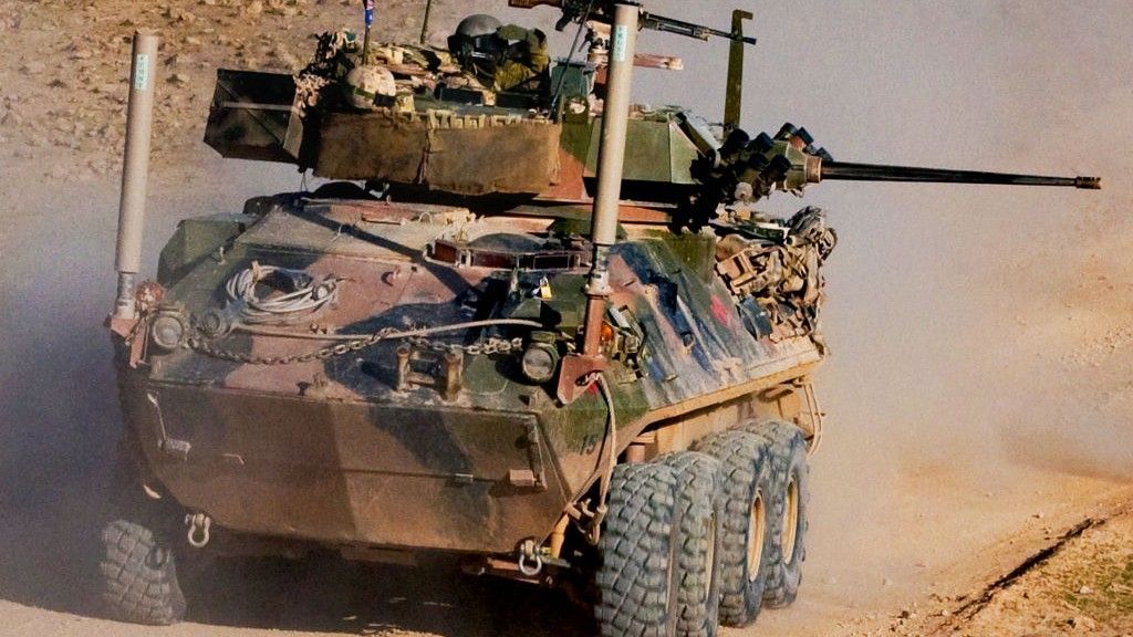 ASLAV-25 w Afganistanie – fot. US Army