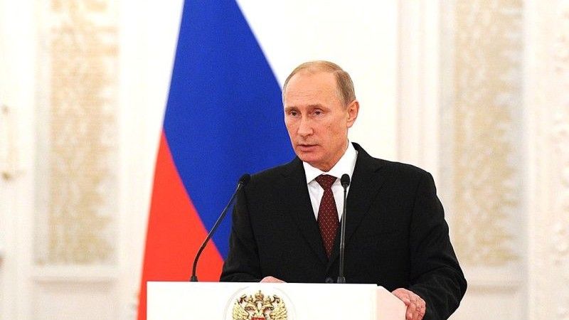 Prezydent Federacji Rosyjskiej Władimir Putin / Fot. kremlin.ru