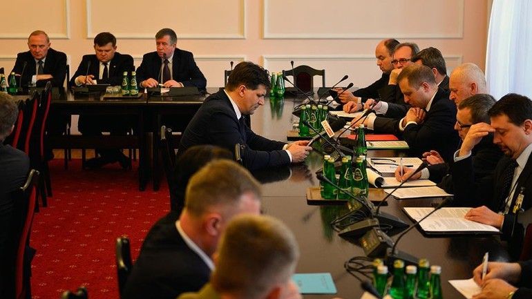 Posiedzenie Sejmowej Komisji Obrony Narodowej. Fot.: mjr Robert Siemaszko/ CO MON