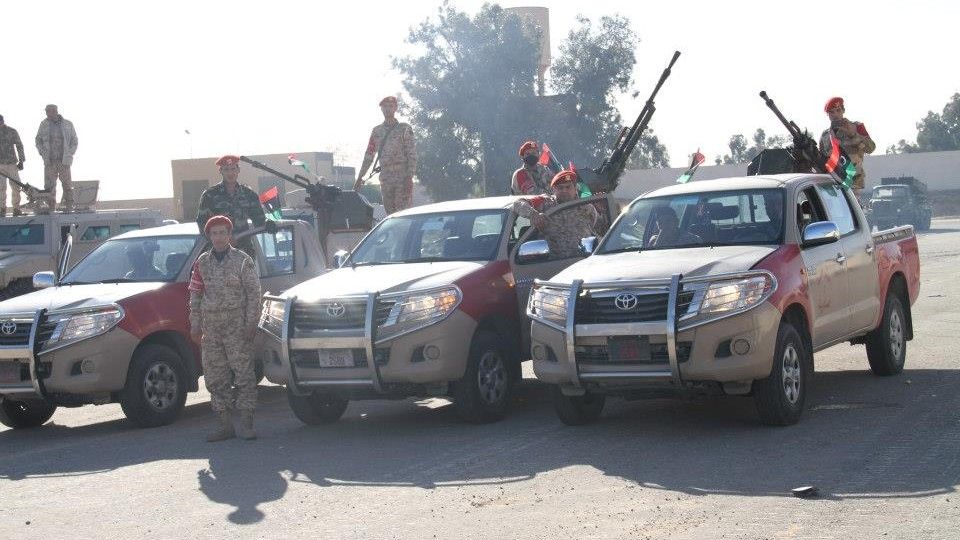 Ciągle formowana armia libijska składa się w większości z byłych członków milicji - fot. defense.gov.ly