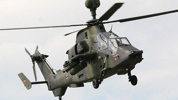 Niemiecki śmigłowiec szturmowy Eurocopter Tiger – fot. Deutsches Heer