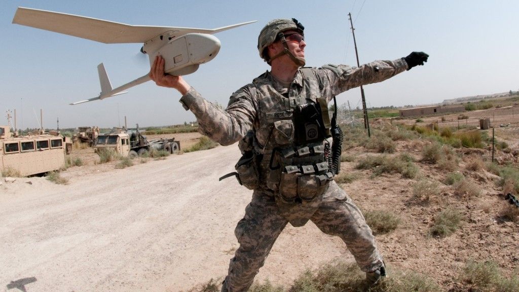 Ostatnia dostawa małych dronów RQ-11B Raven dla US Army 