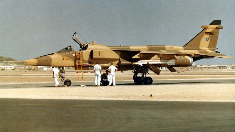 Jaguar należący do lotnictwa Omanu - fot. philb