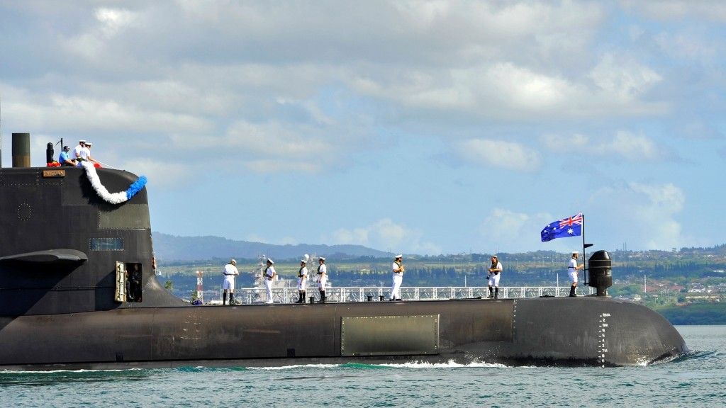HMAS „Sheean” – okręt podwodny typu Collins - fot. D.Quinlan/US Navy
