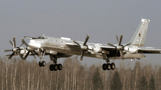 Niepokój dowódcy NORAD budzą m.in. pociski manewrujące nowej generacji, które mogą być odpalane z bombowców Tu-95MS. Fot. mil.ru.