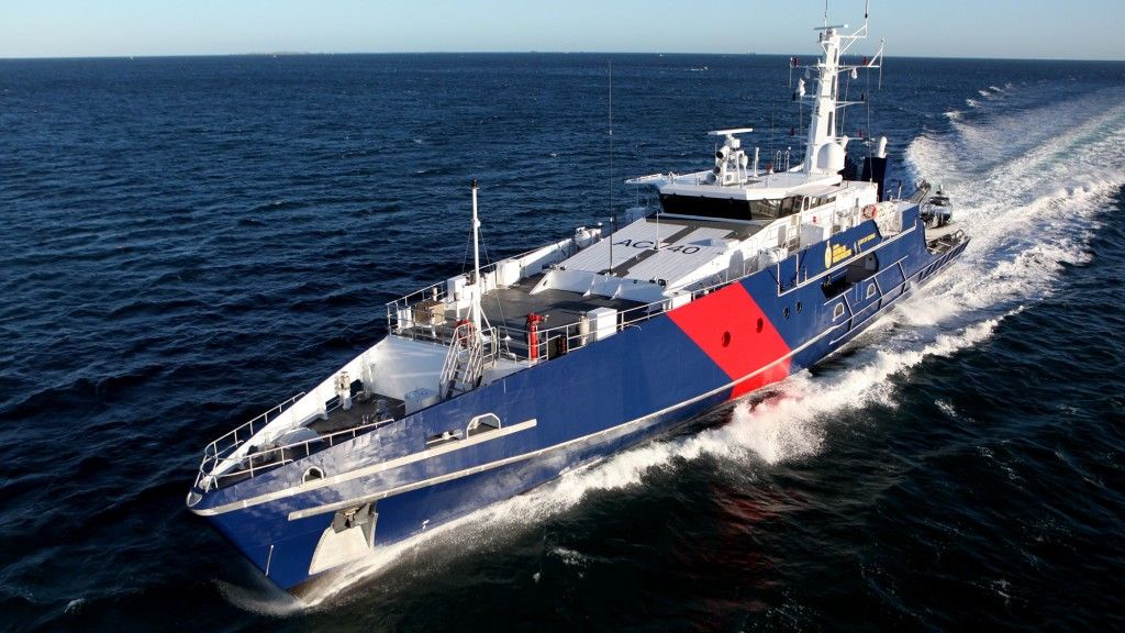 W Australii zwodowano drugi okręt patrolowy typu Cape– fot. Austal