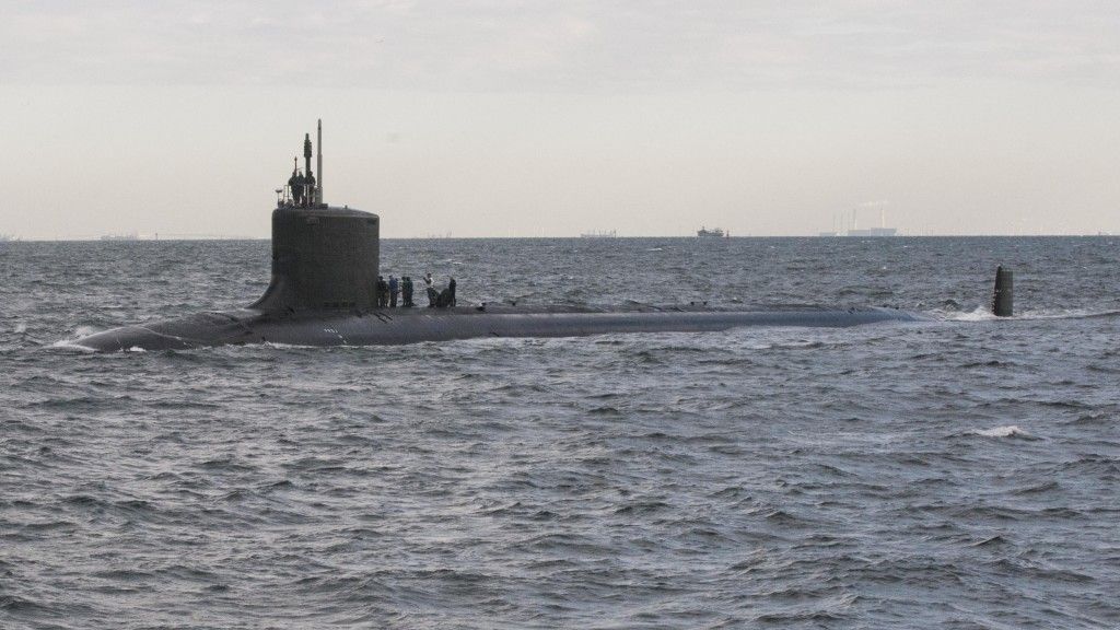 Okręt podwodny typu Virginia USS „Texas”. Fot. US Navy