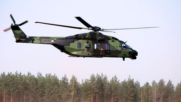 Fiński śmigłowiec NH90 - fot. Puolustusvoimat