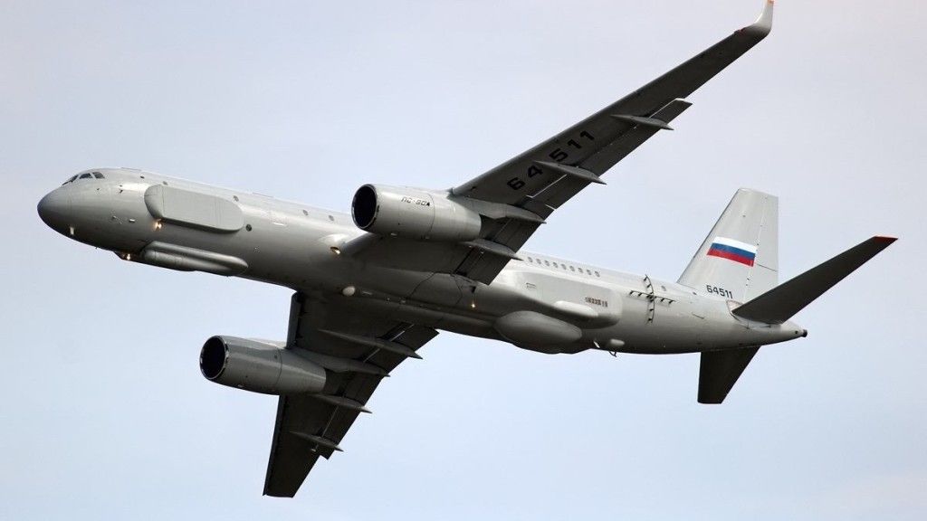 Samolot rozpoznania radioelektronicznego Tu-214R. Fot. Rimma Sadykova/CC BY-SA 4.0