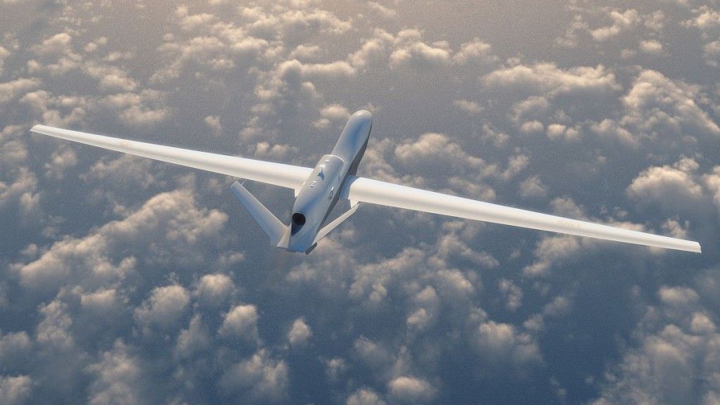 Zakończyła się faza prób w locie płatowca dronu MQ-4C Triton– fot. Northrop Grumman
