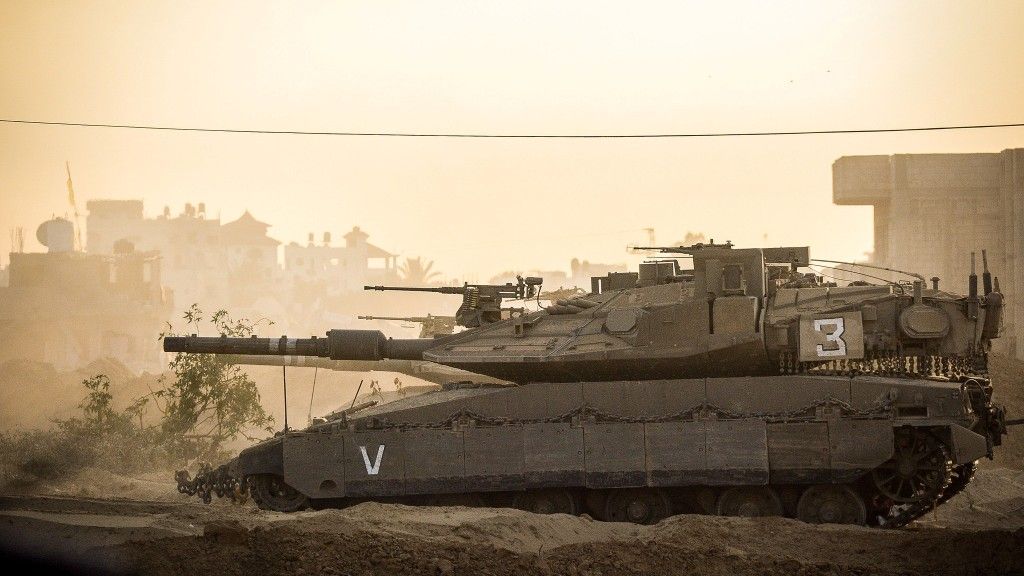 Brytyjskie komponenty według dostępnych informacji znajdują się także w czołgach Merkava. Fot. IDF/flickr.