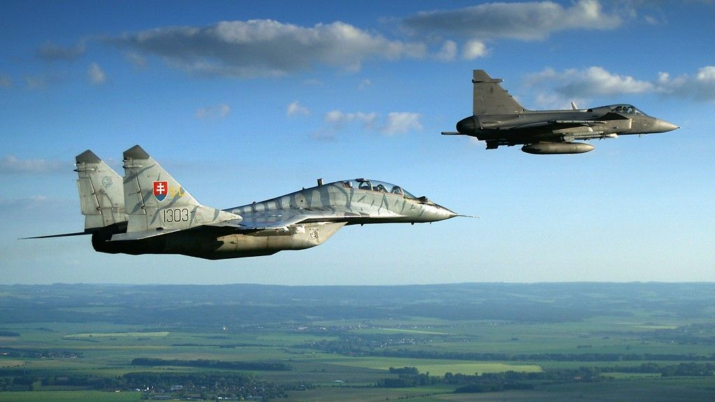 Słowackie myśliwce MiG-29 zostaną najprawdopodobniej zastąpione przez Gripeny. Fot. Milan Nykodym/flickr/CC BY-SA 2.0.