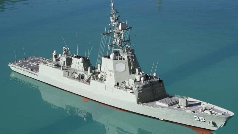 W Australii rozpoczęto budowę infrastruktury brzegowej dla budowanych okrętów śmigłowcowych - doków i niszczycieli przeciwlotniczych – fot. www.taskforce72.org