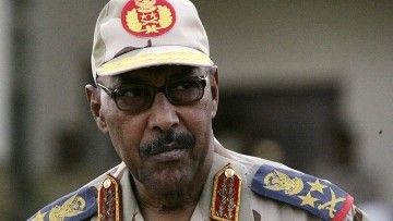 Minister obrony Sudanu Abd ar-Rahim Husayn - fot. Reuters