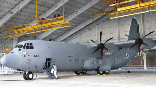 Pierwszy izraelski C-130J-30 Super Hercules – fot. Lockheed Martin