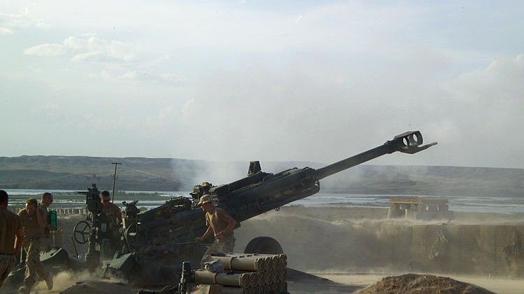 Haubica M777 w Afganistanie - fot. US Army