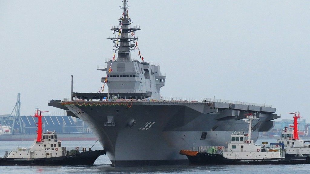 Trwa spór czy okręt „Izumo” klasyfikować jako niszczyciel, czy jako lotniskowiec – fot. www.realitymod.com/