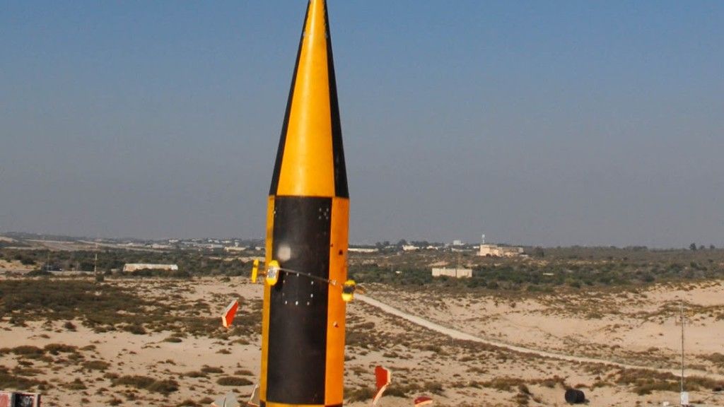 Pierwszy test w pełni wyposażonej rakiety Arrow 3 zakończył się sukcesem - fot. Internet