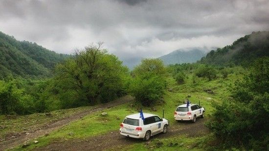 Patrol Misji Obserwacyjnej UE w Gruzji. Fot. eumm.eu