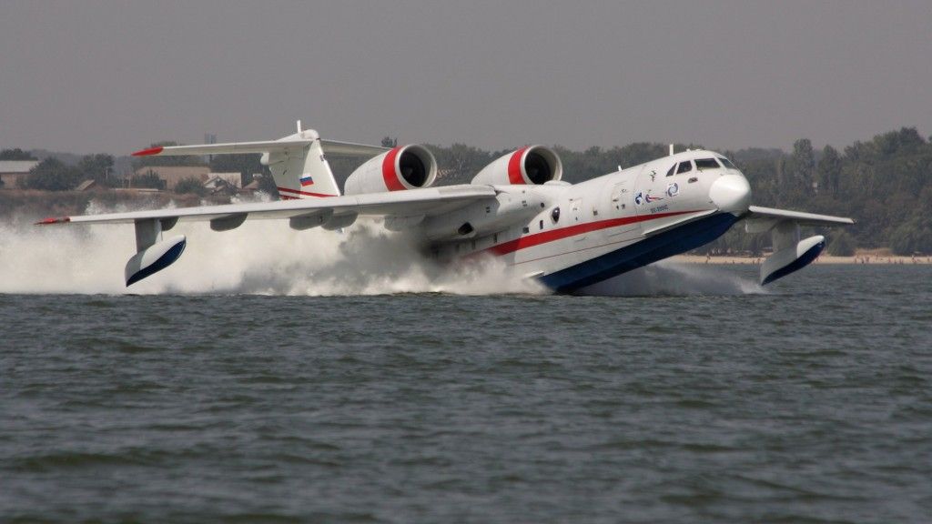 Ministerstwo obrony Rosji zamówiło 6 łodzi latających Be-200– fot. Beriew
