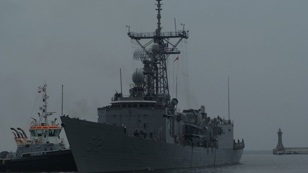 Fregata rakietowa USS Carr – fot. Łukasz Pacholski