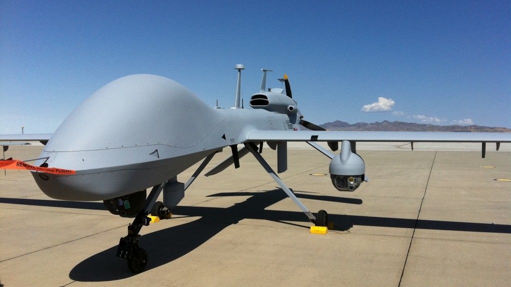 Pierwszy system zakłóceń elektronicznych dla dronów MQ-1C Gray Eagle został dostarczony – fot. USAF