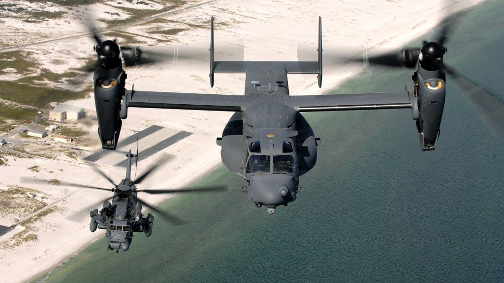 Amerykanie wysyłają żołnierzy wojsk specjalnych oraz cztery samoloty CV-22 Osprey do Ugandy – fot. USAF