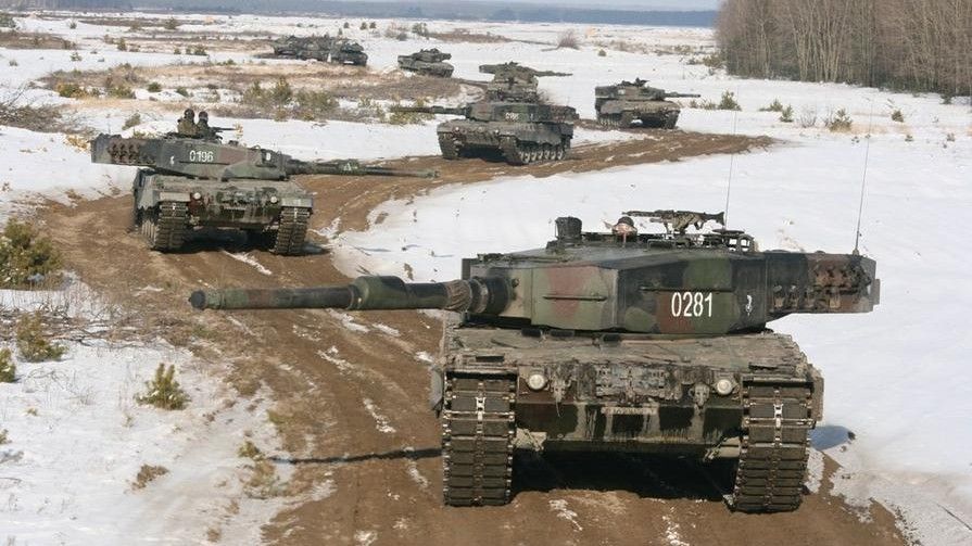 Leopard 2A4 - fot. kpt. Dariusz Kudlewski/10 BKPanc/Zoom.mon.gov.pl