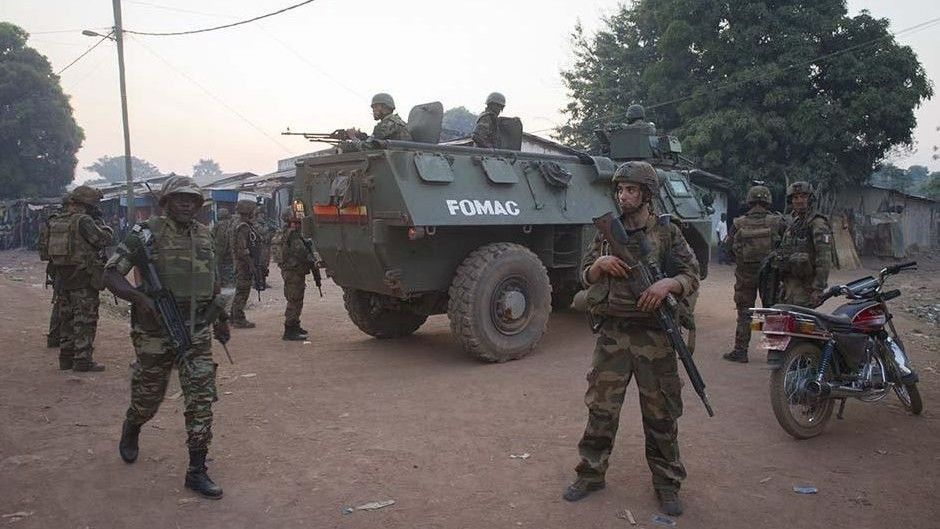 Francusko-afrykański patrol w Republice Środkowoafrykańskiej - fot: Ministre de la Défense