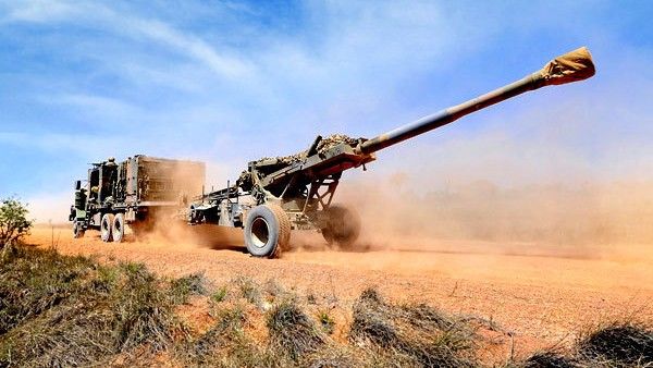 Holowana armato-haubica M777 należąca do sił zbrojnych Australii - fot. Ministerstwo Obrony Australii