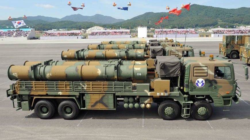 Wyrzutnia południowokoreańskich rakiet manewrujących Hyunmoo-3, Fot. Teukwonjae707 / Wikimedia Commons/CC BY 4.0