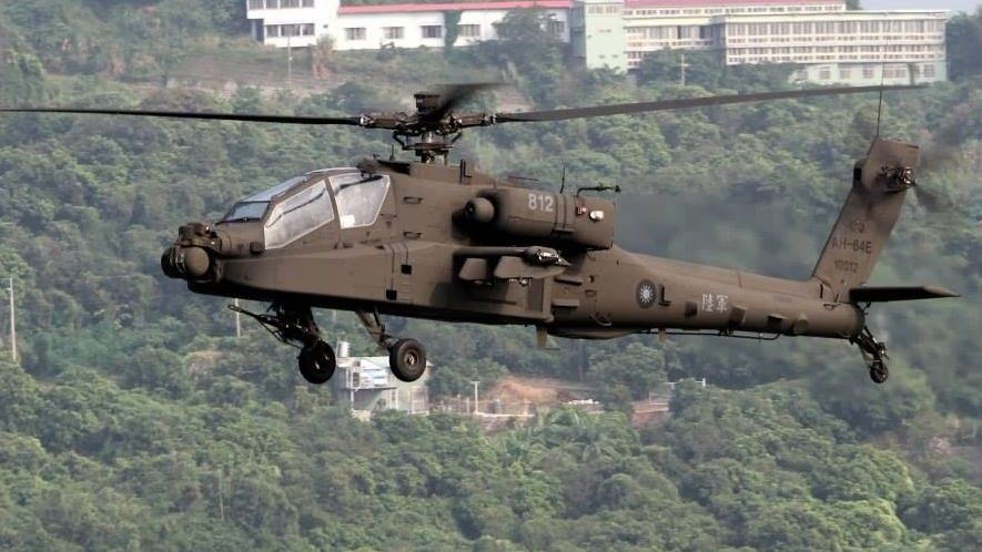 Tajwański AH-64E Apache - fot. ROCAF