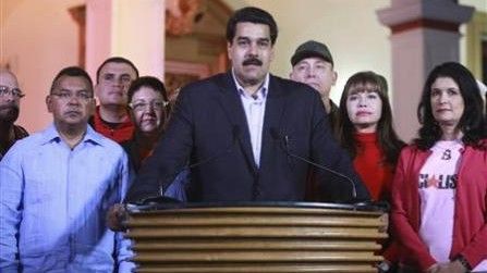 Wiceprezydent Wenezueli Nicolas Maduro- fot. Reuters/Handout/Miraflores Palace