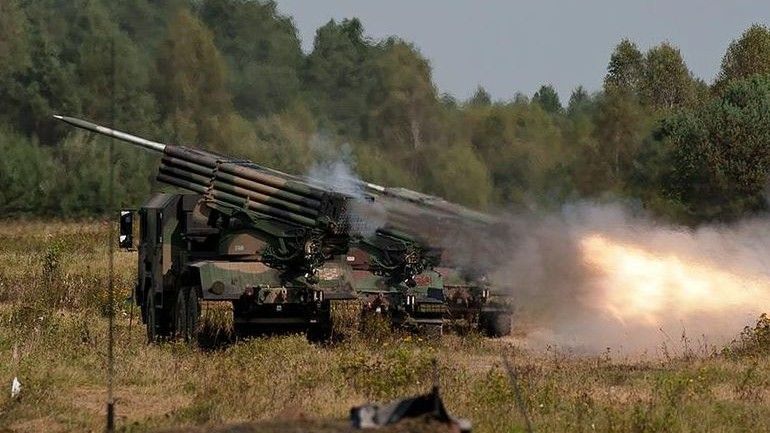 WR-40 Langusta launchers firing the rockets. Image Credit: Chor. S. Kinasiewicz/Zoom.mon.gov.pl