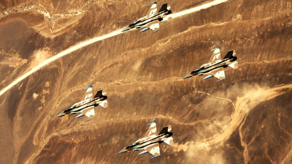 Izraelskie wielozadaniowe samoloty bojowe F-16I Sufa - fot. Siły Powietrzne Izraela