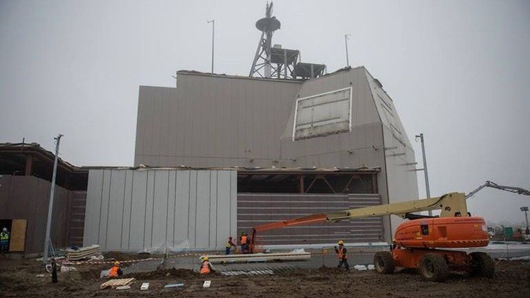 Budowa bazy systemu Aegis Ashore w Rumunii. Fot. U.S. Navy/Lt. j.g. Alexander Perrien