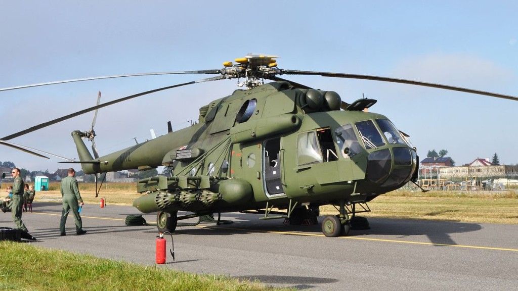 Mi-17 i Mi-8 to obecnie podstawowe śmigłowce polskich sił zbrojnych - fot. J.Sabak