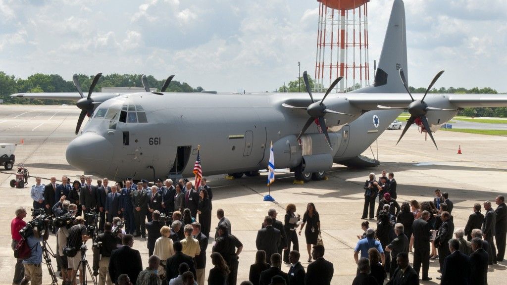 Pierwszy C-130J Samson przekazano Izraelowi – jak na razie na papierze – fot. Lockeed Martin