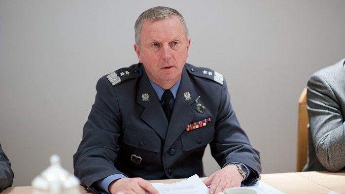 Gen. dywizji Leszek Cwojdziński. Fot. BBN